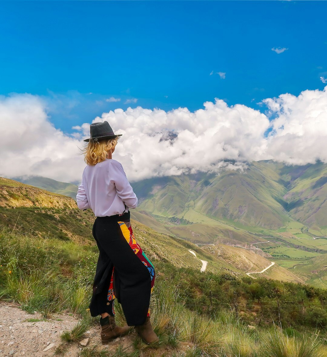 Portrait of an Argentine woman fashion editor